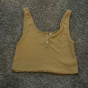 Crop top; ripped tank